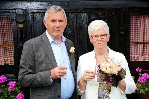 Gouden bruiloft in de Bosstraat - Lommel