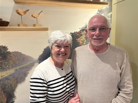 Gouden bruiloft in de Burgemeester Valentijnstraat - Pelt