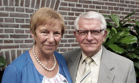 Gouden bruiloft in de Haagdoornstraat - Neerpelt