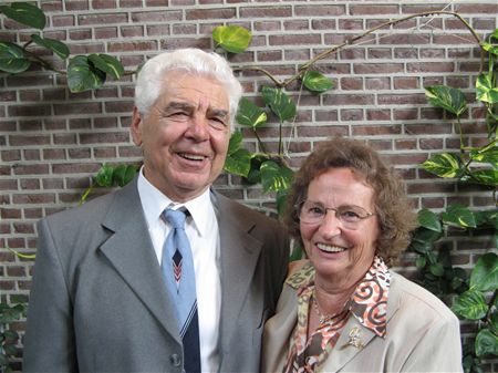 Gouden bruiloft in de Heidebloemstraat - Neerpelt