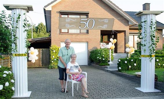 Gouden bruiloft in de Kersenlaan - Hechtel-Eksel