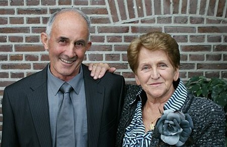 Gouden bruiloft in de Lillerheidestraat - Neerpelt