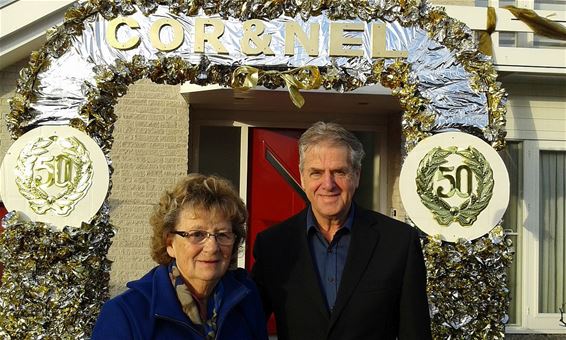 Gouden bruiloft in de Molenstraat - Neerpelt