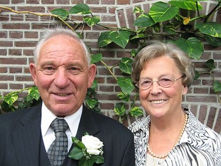 Gouden bruiloft in de Molenstraat - Neerpelt