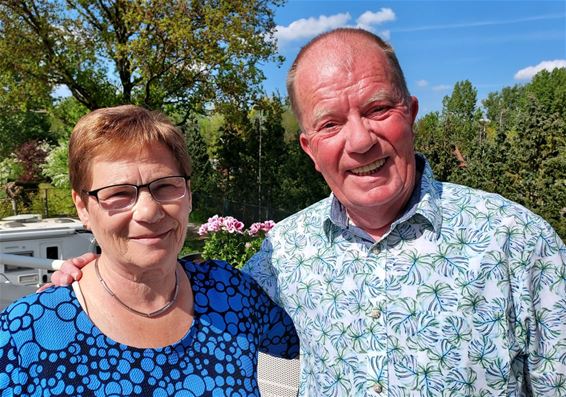 Gouden bruiloft in de Nieuwstraat - Pelt