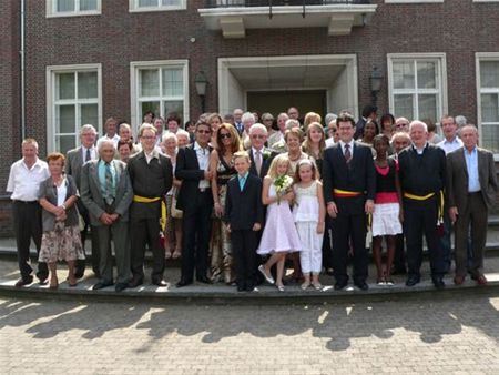 Gouden bruiloft in de Over 't Waterstraat - Overpelt