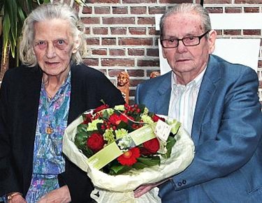 Gouden bruiloft in de Overwegstraat - Neerpelt