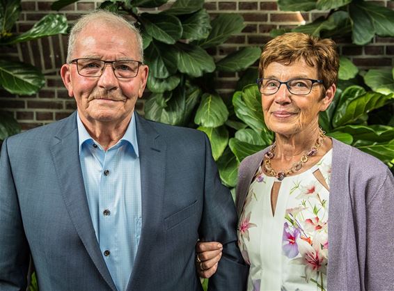 Gouden bruiloft in de Rozenstraat - Pelt