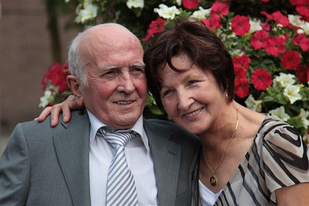 Gouden bruiloft in de Vloeterstraat - Overpelt