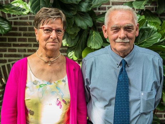 Gouden bruiloft in de Zonhoekstraat - Pelt