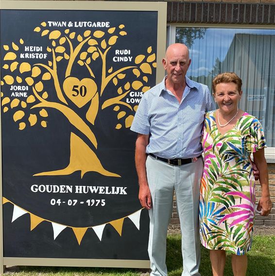 Gouden bruiloft voor Toon en Lutgarde - Pelt