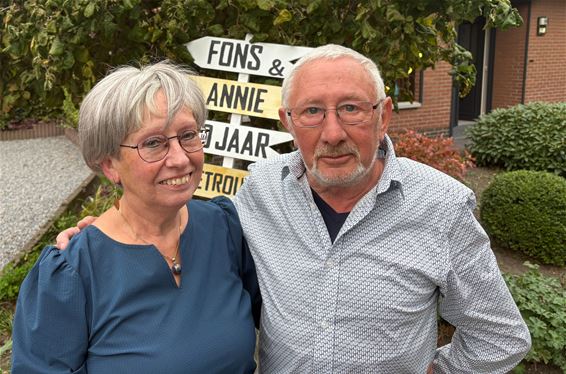 Gouden huwelijk voor Fons en Annie - Pelt