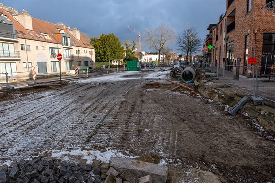 Bree - Graafwerken Witte Torenwal starten op