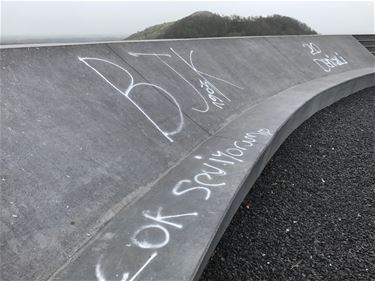 Graffiti op Avonturenberg - Beringen