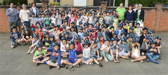 Gratis fietshelmen voor kinderen De Buiteling - Beringen