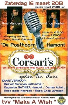 Gratis naar... de Corsari's?