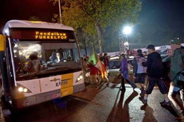 Gratis nachtbussen tijdens Pukkelpop - Beringen