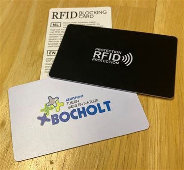 Gratis RFID-kaartje tegen skimming - Bocholt