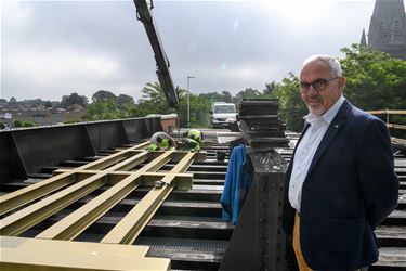 Grondafstand be-MINE en aankoop spoorwegbrug - Beringen