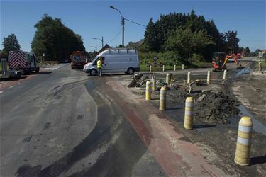 Groot waterlek in Koersel - Beringen