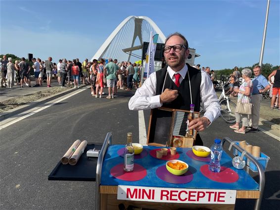 Groots volksfeest voor opening brug Tervant - Beringen