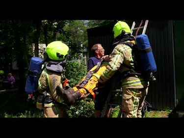 Grootschalige rampenoefening in de Vossemeren (2) - Lommel