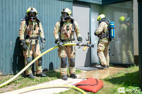 Grootschalige rampenoefening in de Vossemeren - Lommel