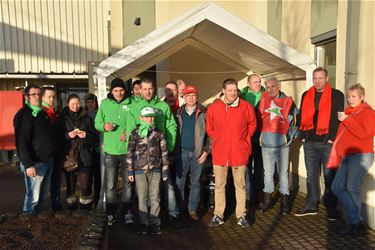 Grote hinder door staking De Lijn - Beringen