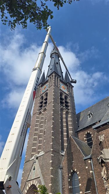 Grote werken aan de kerk (2) - Hamont-Achel