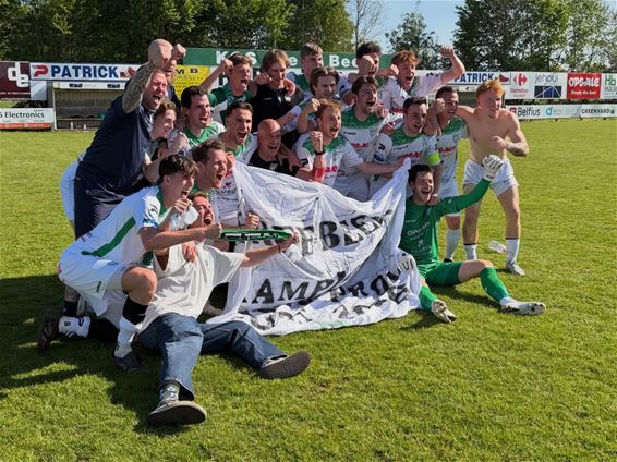GS Bree-Beek kampioen na razend spannend slot - Bree