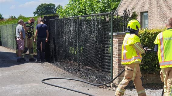 Haagbrand aan de Roosendijk - Pelt