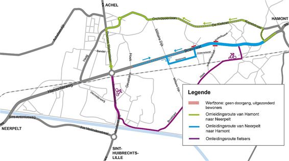 Hamonterweg tussen overweg en Geuskens weer open - Hamont-Achel & Pelt