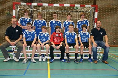 Handbalminiemen kampioen - Overpelt