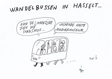 Hasselt start met wandelbussen