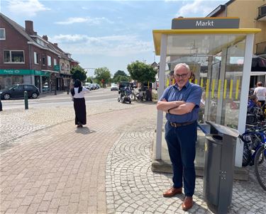 Heraanleg bushalte Paalsesteenweg - Beringen