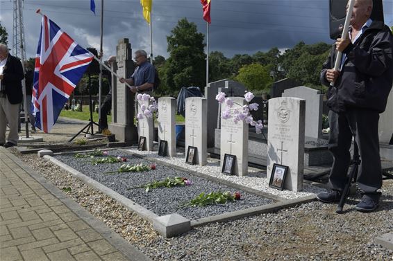 Herdenking Engelse vliegeniers - Beringen