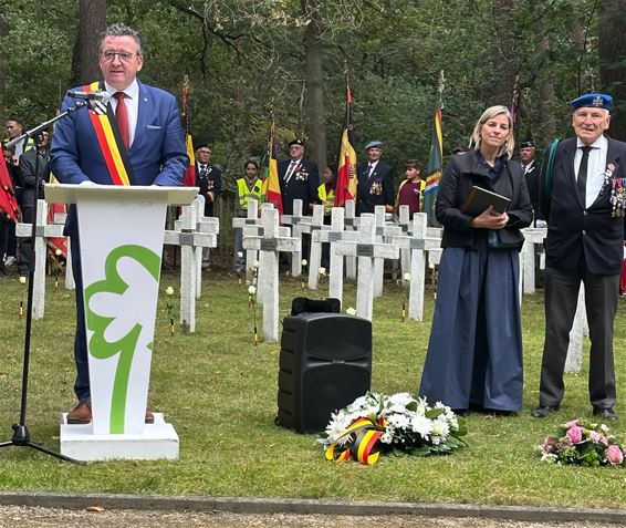 Hechtel-Eksel - Herdenking op het Geheim Kerkhof