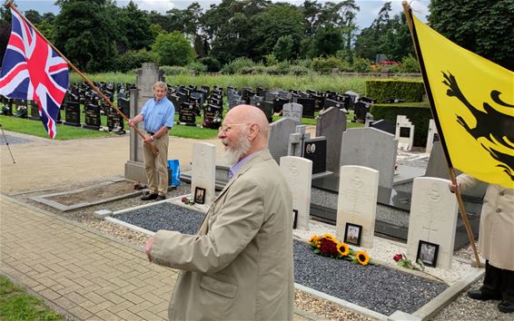 Herdenking verongelukte Engelse soldaten - Beringen