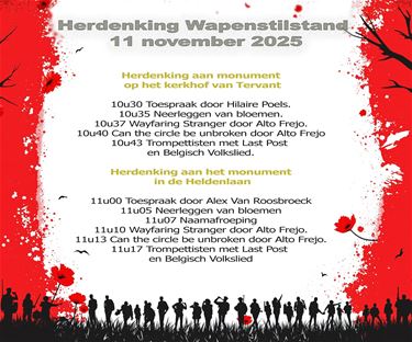 Herdenkingen in Tervant en Paal - Beringen