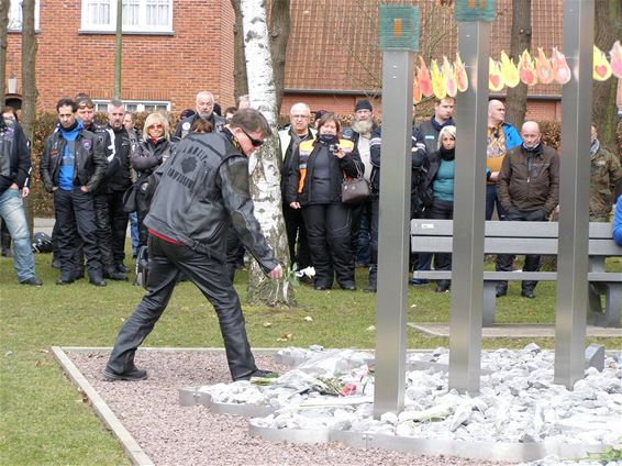 Herdenkingsrit en plechtigheid van motards - Lommel