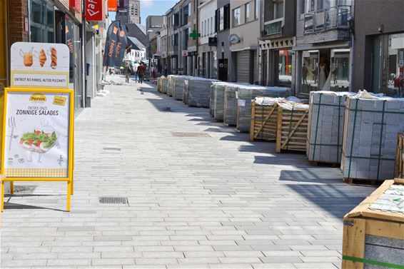 Herinrichting Kerkstraat op schema - Lommel