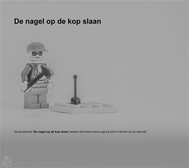 Herkende jij het spreekwoord? (2)