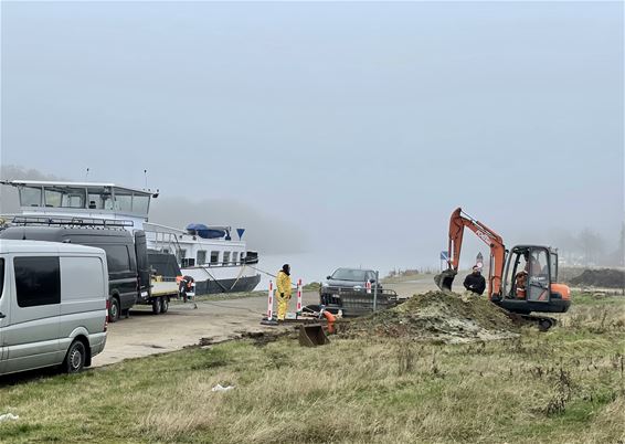 Herstelling ondergrondse pijpleiding - Beringen