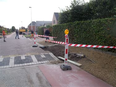 Herstelling verkeersremmer Molenstraat - Lommel