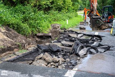 Hechtel-Eksel - Herstellingswerken aan afrit N74 in Hechtel-Eksel
