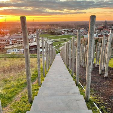 De palen op de Avonturenberg verdwijnen op termijn - Beringen
