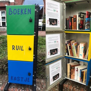 Boeken ruilen in het boekenruilkastje - Beringen