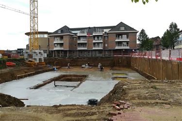 Het eerste beton gestort - Beringen