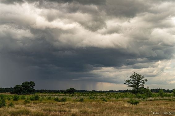 Het Hageven, vóór de regenbui - Pelt