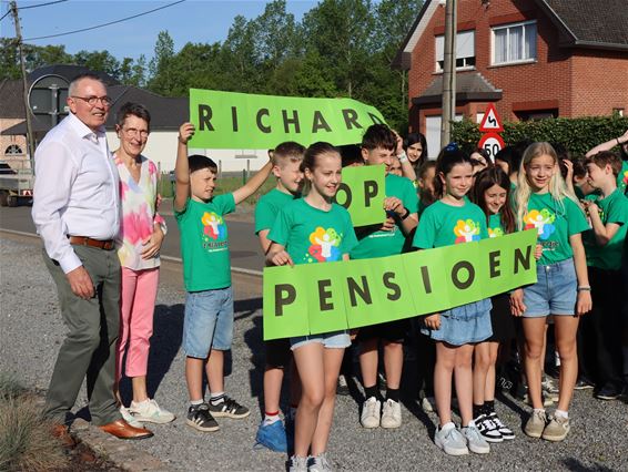 Het Klavertje neemt afscheid van directeur - Beringen
